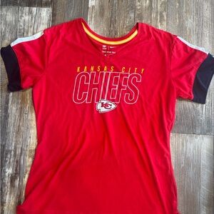 Nike women’s  Red Kansas City Chiefs Tee
